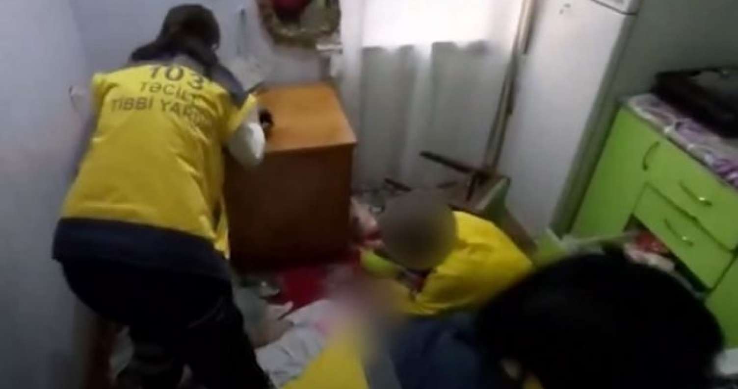 29 yaşlı kişi evində huşsuz tapıldı -  VİDEO