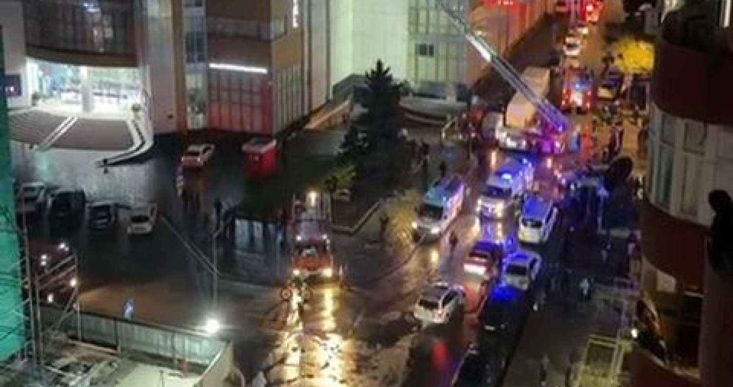 "Məlhəm hospital"dakı yanğının qarşısı alındı -  Yenilənib-VİDEO