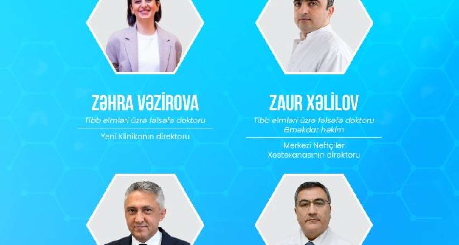 Yeni təyin olunan xəstəxana direktorları -  FOTO