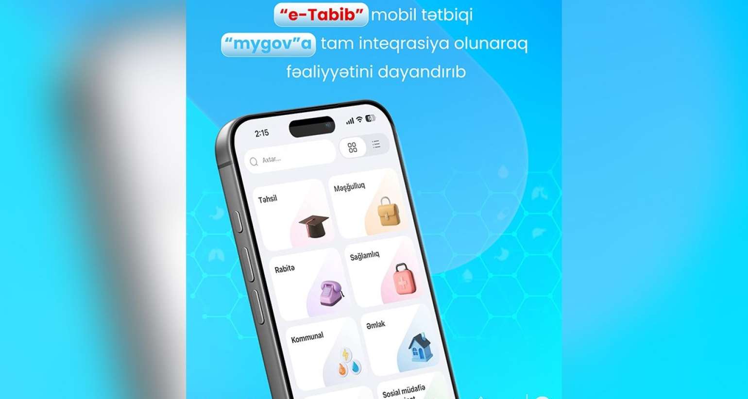 "e-Tabib” fəaliyyətini  dayandırdı