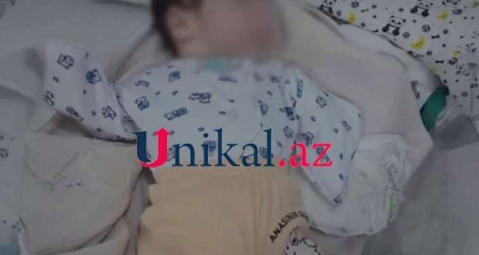 Bakıda ana qolları olmayan körpəsindən imtina etdi -  Rəsmi