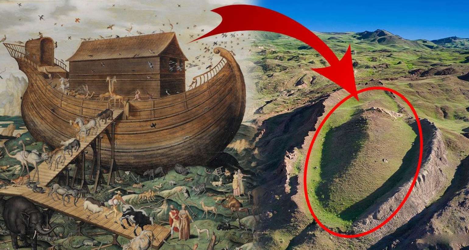 Nuhun gəmisi radarla tapıldı  – Ağrı dağında qazıntılar 