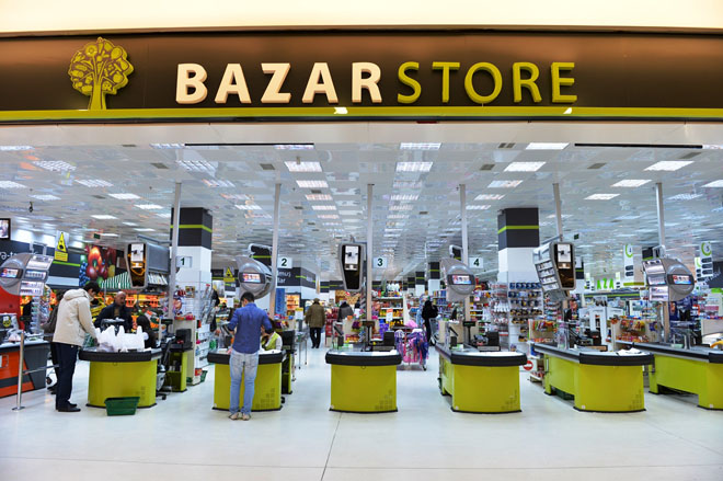 "Bazarstore"da bədbəxt hadisə 