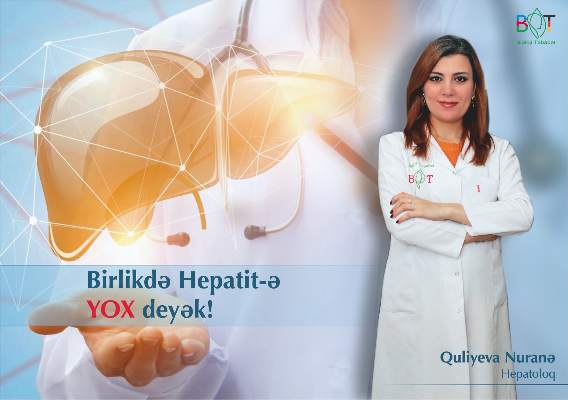 28 iyul Ümumdünya Hepatit Günü -  Hepatit xəstələri üçün yeni bioloji müalicə metodları 