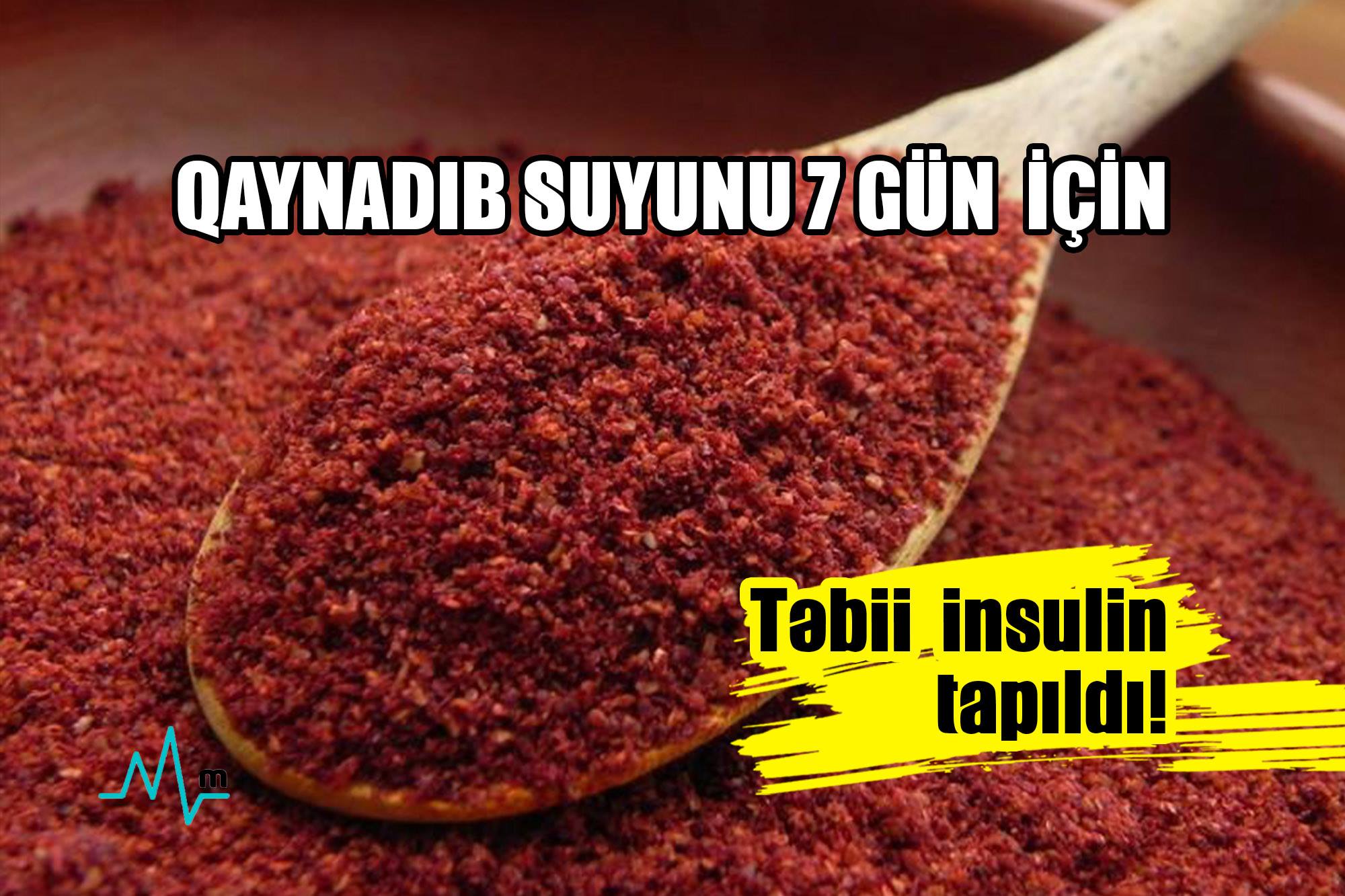 Təbii insulin tapıldı! Qaynadıb suyunu 7 gün için...  - VİDEO