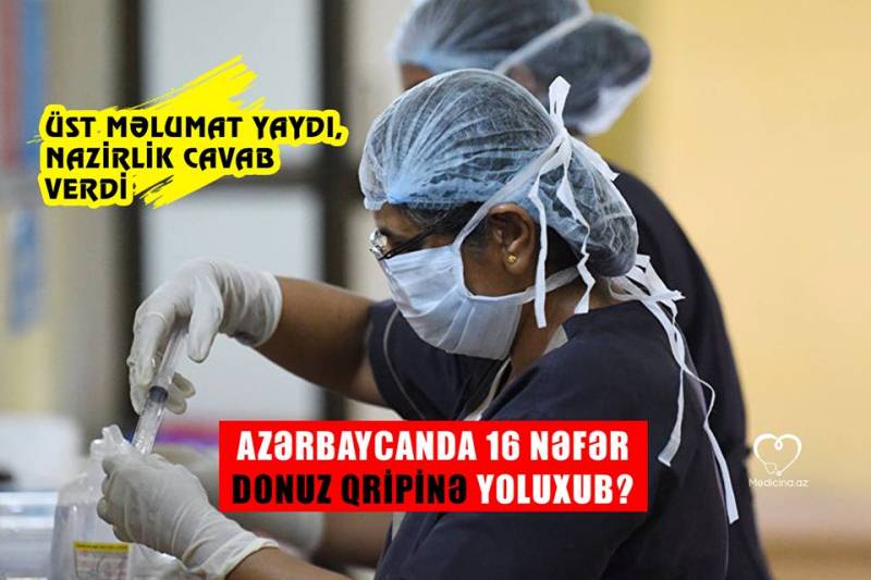 Azərbaycanda 16 nəfər donuz qripinə yoluxub? -  ÜST məlumat yaydı, nazirlik cavab verdi