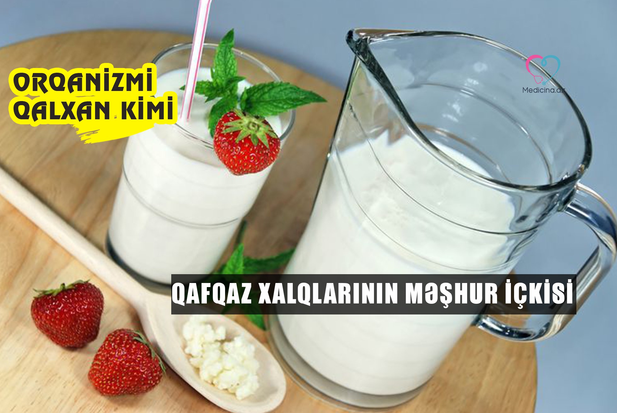 Qafqaz xalqlarının məşhur içkisi -  Orqanizmi qalxan kimi qoruyur