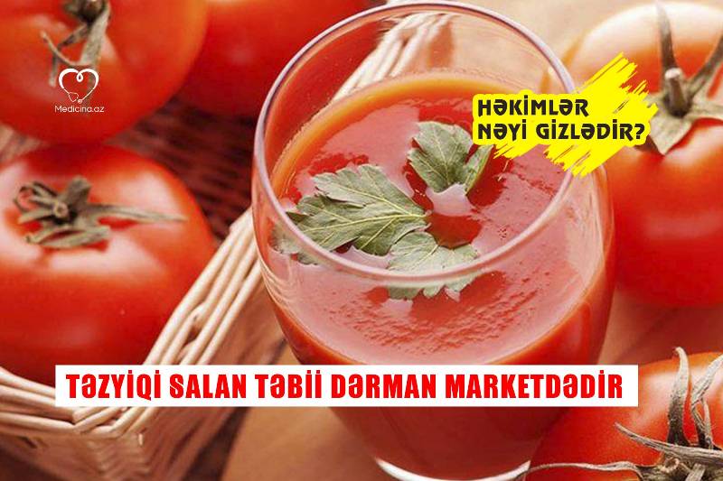 Təzyiqi salan təbii dərman marketdədir -  Həkimlər nəyi gizlədir?