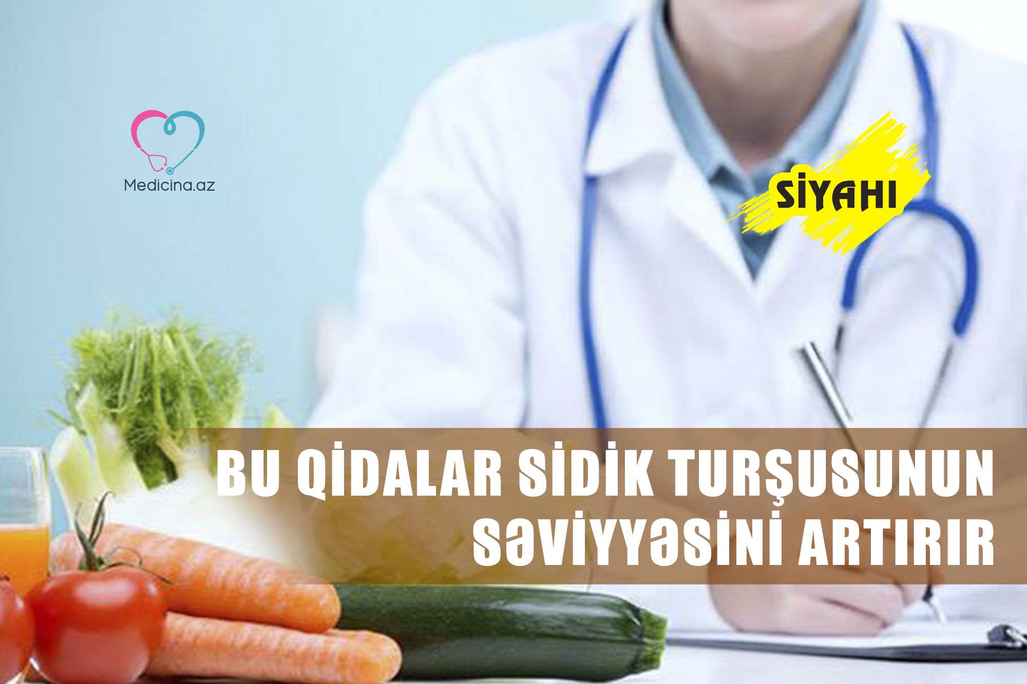 Bu qidalar sidik turşusunun səviyyəsini artırır -  SİYAHI