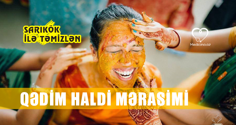 Qədim Haldi mərasimi –  Sarıkök ilə təmizlənmə