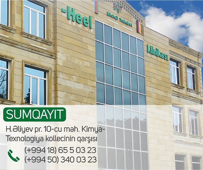 Azərbaycanda Almaniya Bioloji təbabət mülaicəsi -  Fürsətlərdən yararlanın!