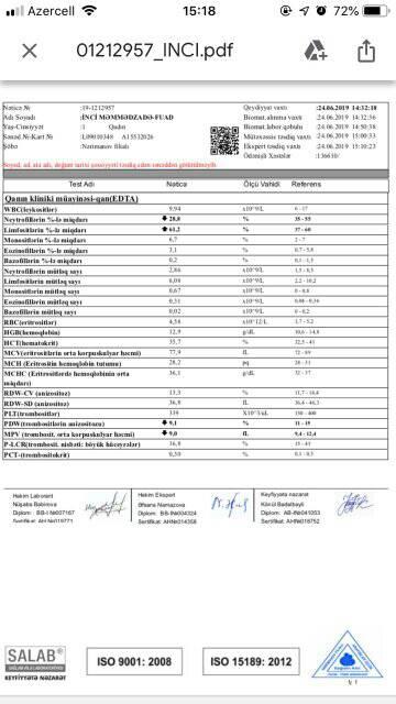 Mərkəzi Klinikada 1 yaşlı körpənin analizində dəhşətli SƏHV –  Həkimləri də çaş-baş salan laboratoriyalar