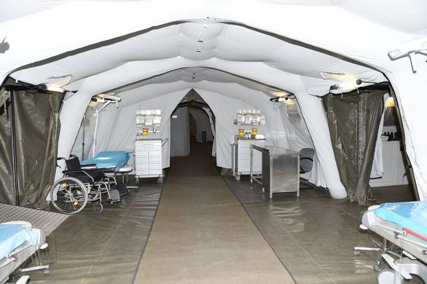 Azad olunan ərazilərdə 2 səhra hospitalı yaradılıb 
