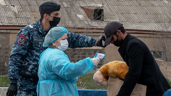 240 ermənidə koronavirus aşkarlandı  