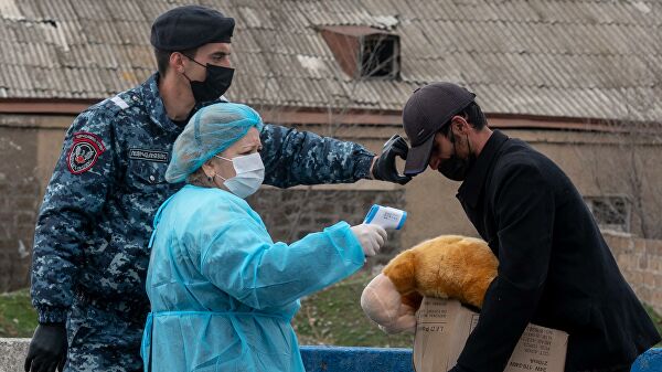 240 ermənidə koronavirus aşkarlandı  