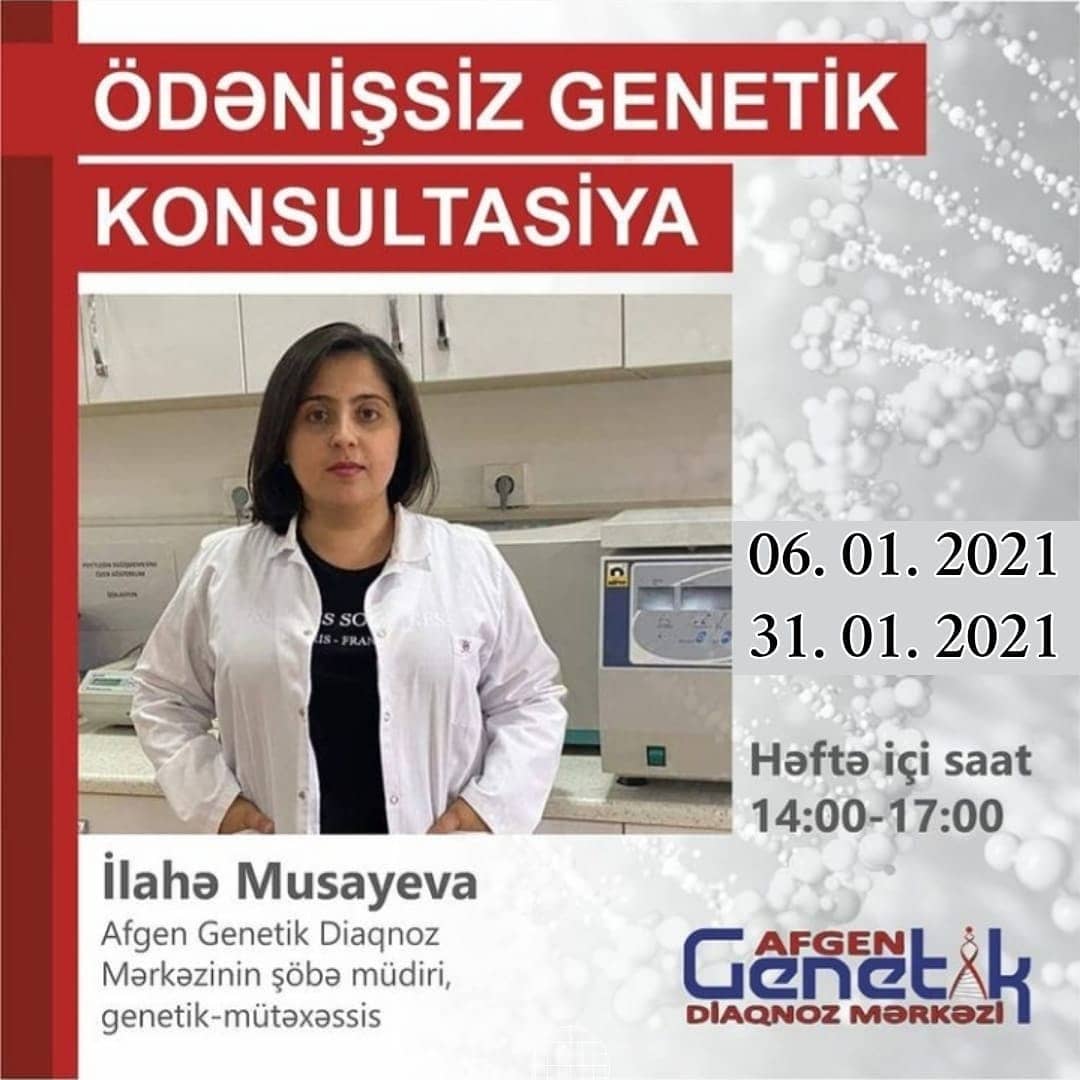Bakıda ödənişsiz genetik konsultasiya - DİQQƏT