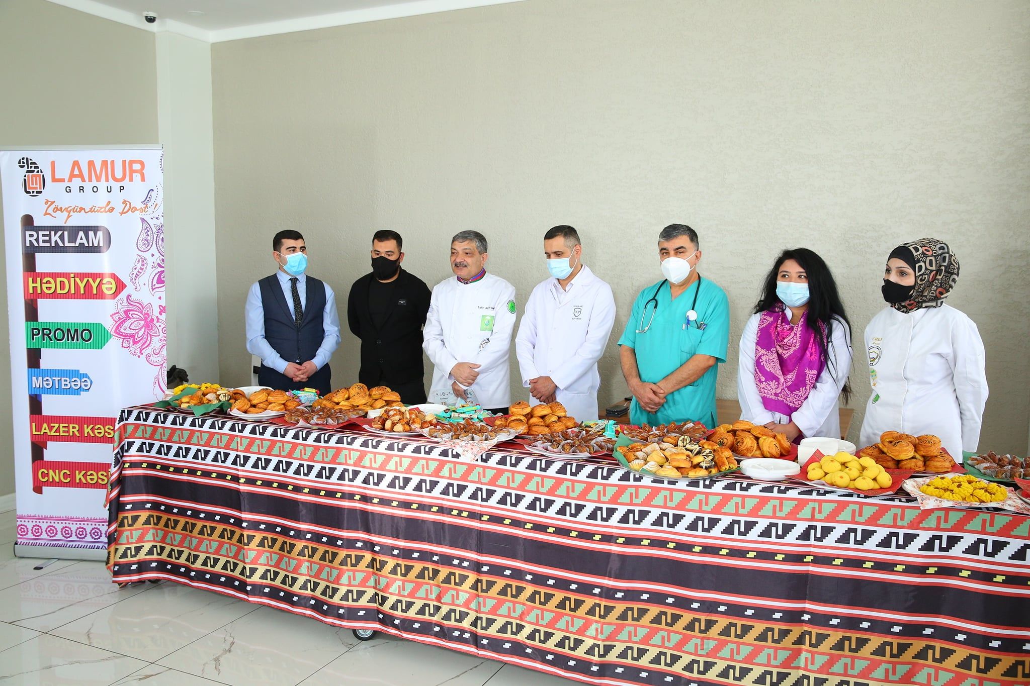 “Aşpaz və Həkimlər COVID-19 virusuna qarşı”   - Abşeron Modul xəstəxanasında 