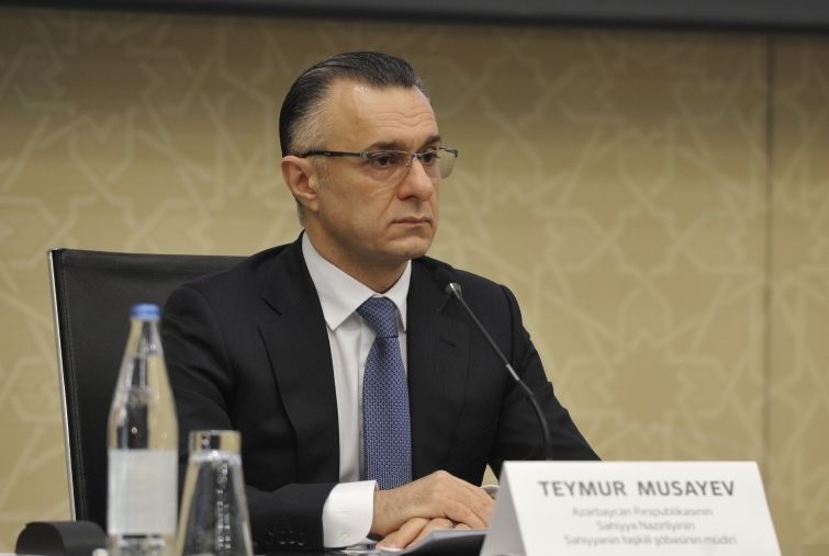 Teymur Musayev nazirliyin kollektivinə təqdim edildi 