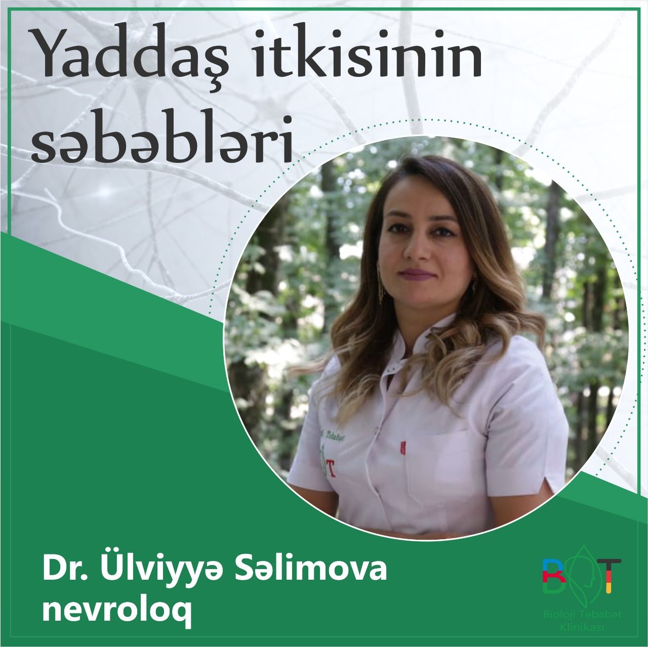 Yaddaş itkisi hansı səbəblərdən baş verə bilər? -  Nevroloqdan AÇIQLAMA