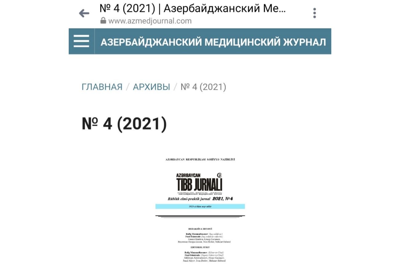   "Azərbaycan Tibb jurnalı"nın saxta saytını açıb, dələduzluq edirlər -   XƏBƏRDARLIQ