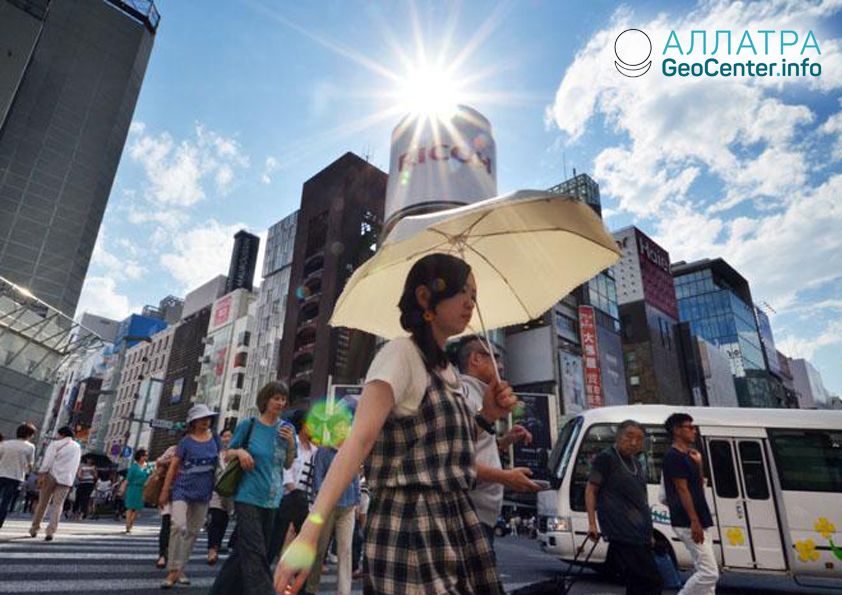 Yaponiyada anomal istilər -  İnsanlar küçəyə çıxa bilmir