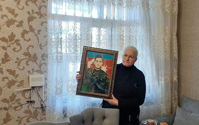 Şəhidin anası vəfat etdi -  FOTO