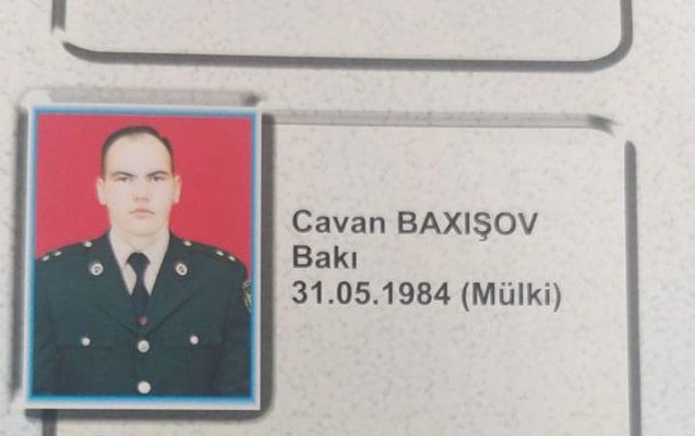 Azərbaycan hərbçisi vəfat etdi 