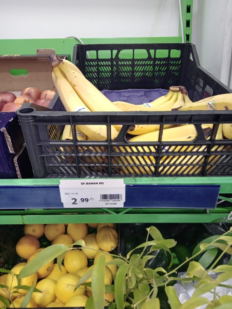Azərbaycanda banan 3 manat oldu - Rekord qiymət