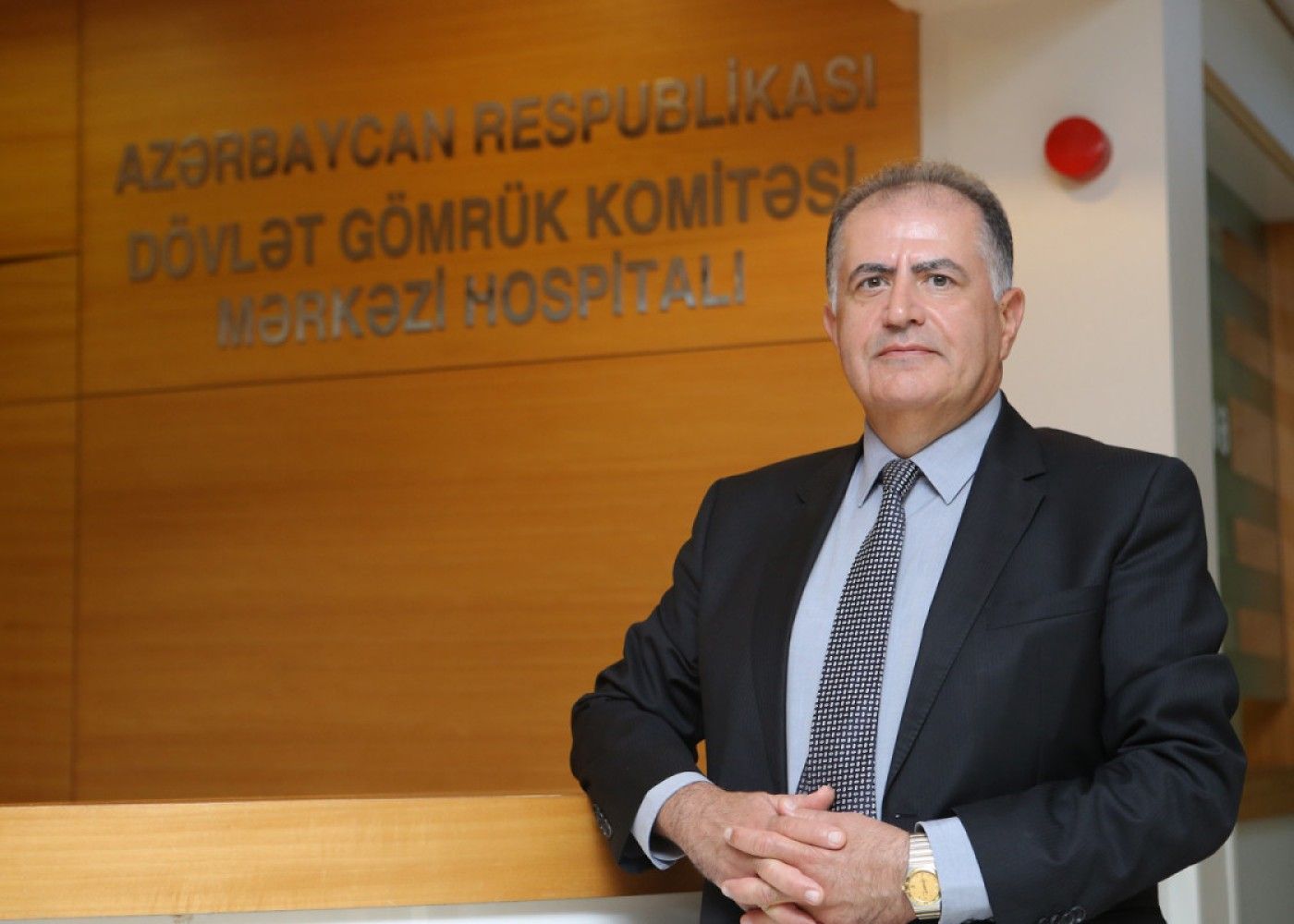 Gömrük Hospitalına yeni  baş həkim təyin olundu