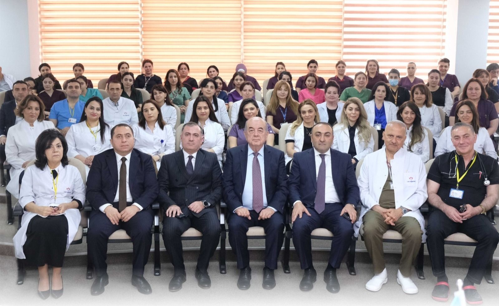 Bakı Sağlamlıq Mərkəzində Zərifə Əliyevanın 100 illiyi münasibətilə tədbir təşkil olundu -  FOTO