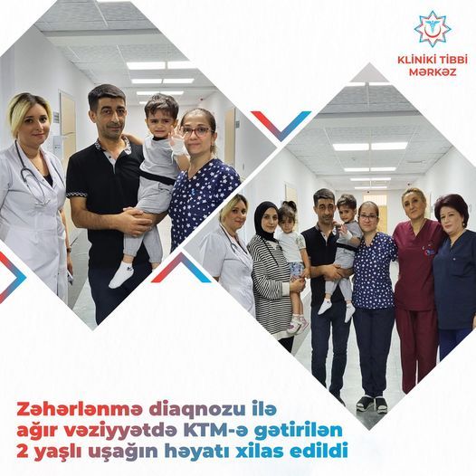 Sirkə turşusundan zəhərlənən uşaq xilas edildi 