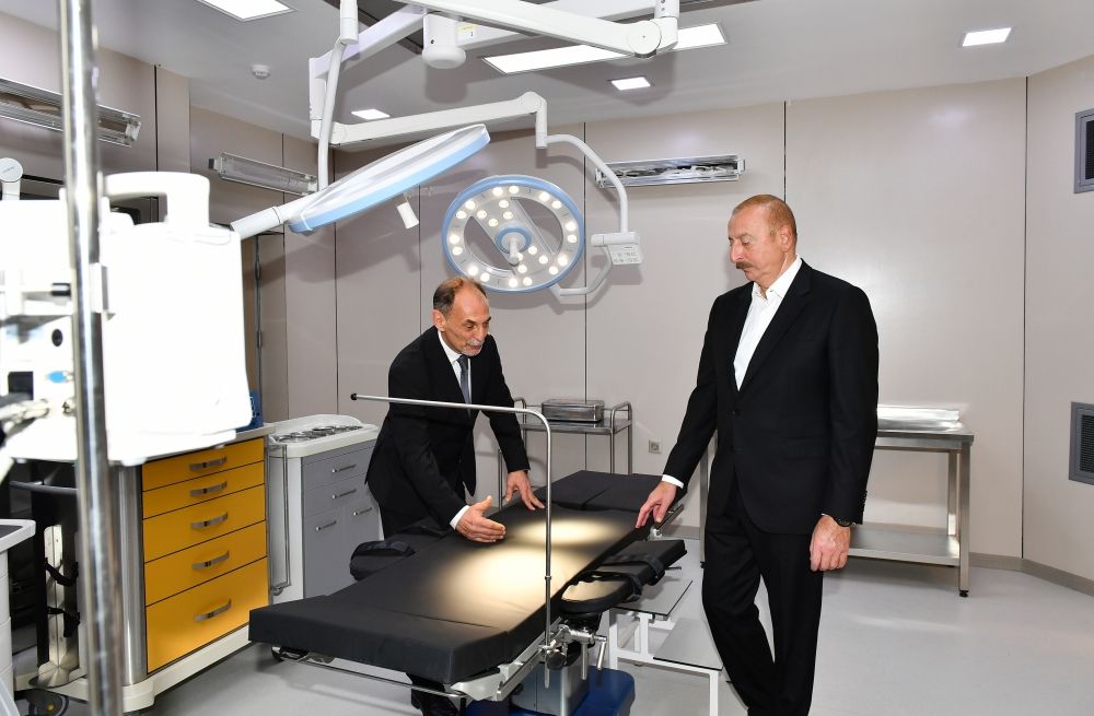 Samuxda Mərkəzi Xəstəxana açıldı 