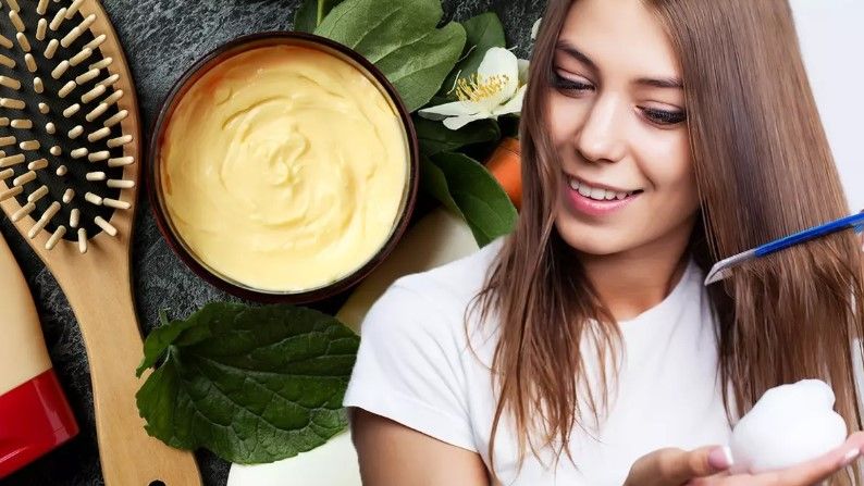 Keratinə ehtiyac qalmayacaq! -  Saçları dümdüz edən təbii maska