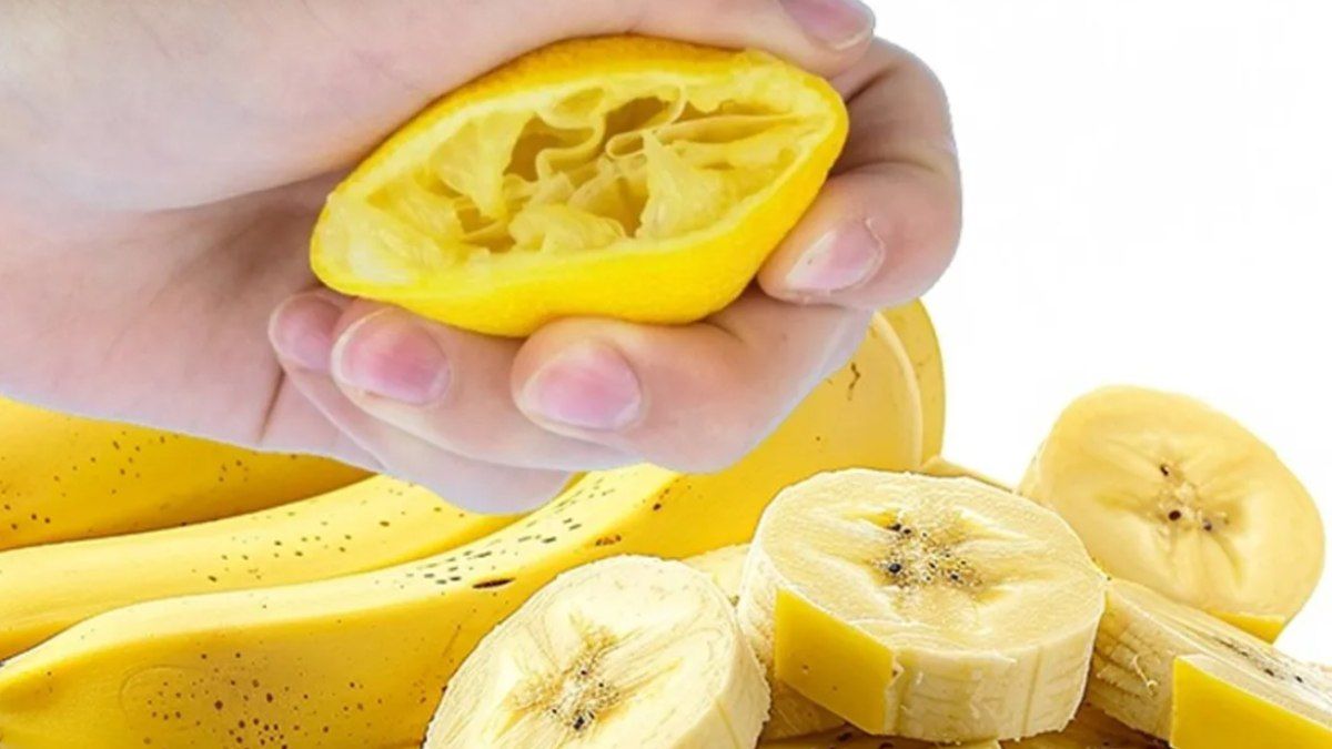 Bananın üzərinə limon sıxıb yeyin,  o problemlərlə vidalaşın...