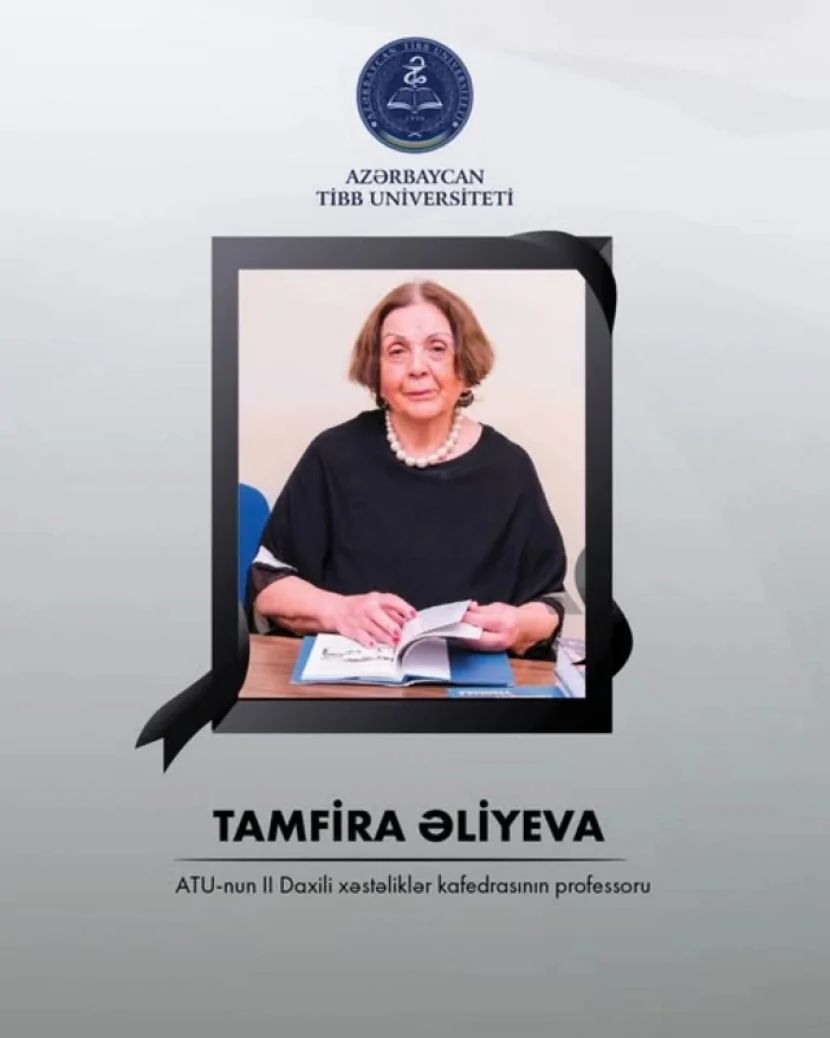 Tibb universitetinin professoru vəfat etdi 