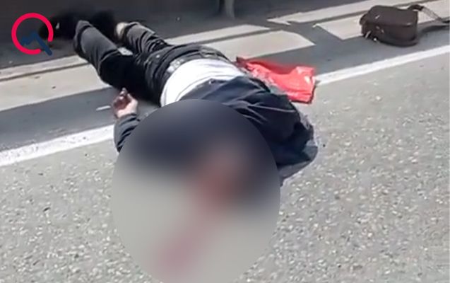 Keçmiş hərbçini avtobus vurub öldürdü -  FOTO