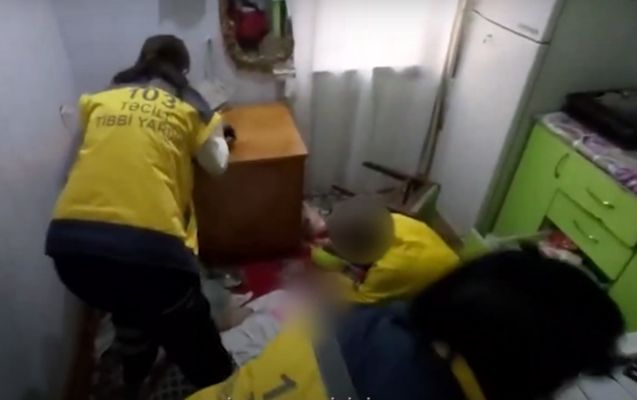 29 yaşlı kişi evində huşsuz tapıldı -  VİDEO