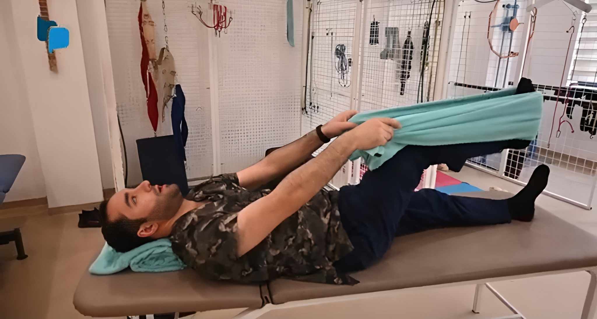 Dizi ağrıyanlar üçün evdə idman  – VİDEO