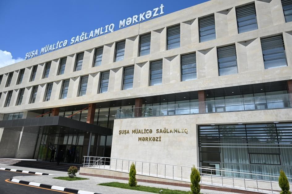 Şuşa Müalicə-Sağlamlıq Mərkəzinin açılışı oldu -  FOTO
