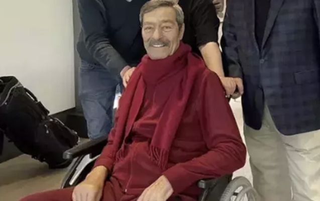 Kadir İnanır evə buraxıldı -  Yeni FOTO