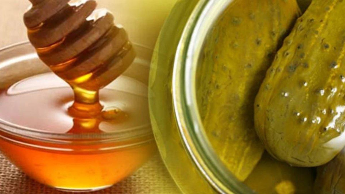Turşu suyu və bal -  İdmançıların məşhur qarışımı