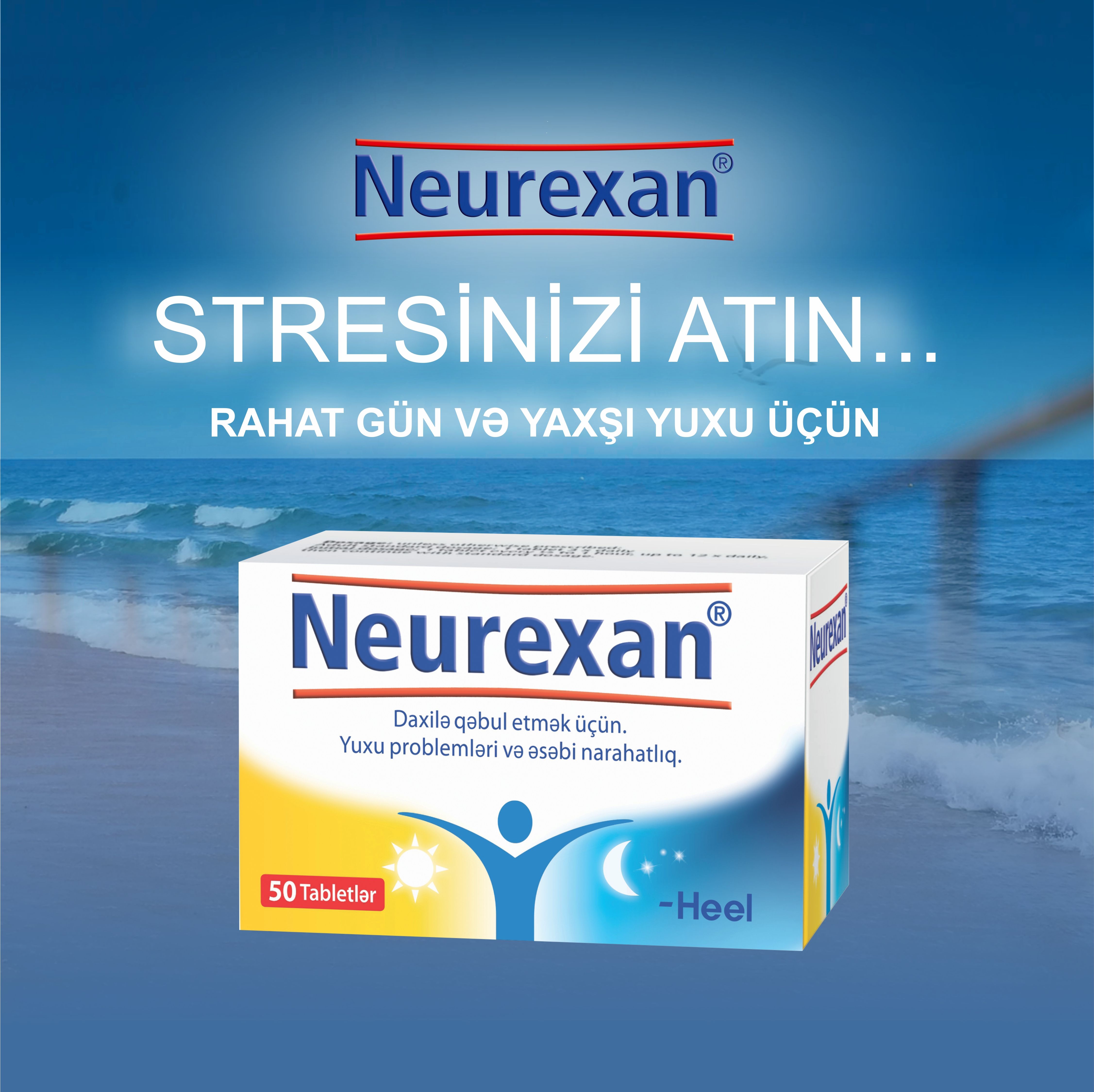 Rahat gün və yaxşı yuxu üçün  Neurexan!