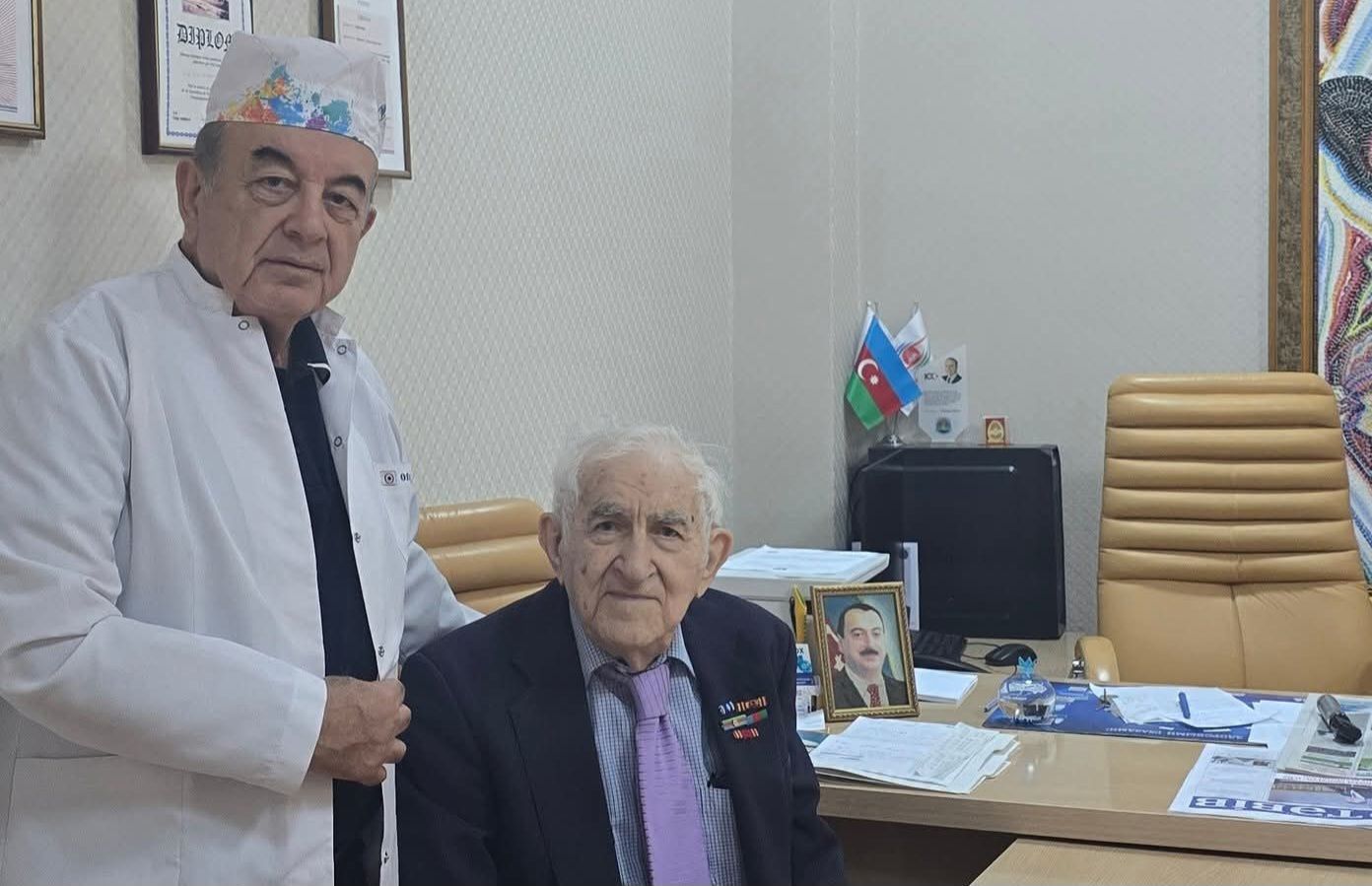 95 yaşlı bəstəkarımız əməliyyat olundu -  FOTO