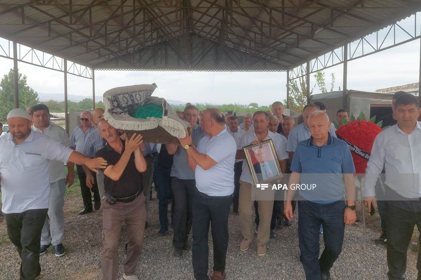 Vidadi Babanlı dəfn edildi -  FOTO