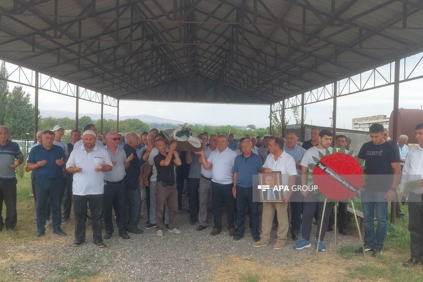 Vidadi Babanlı dəfn edildi -  FOTO
