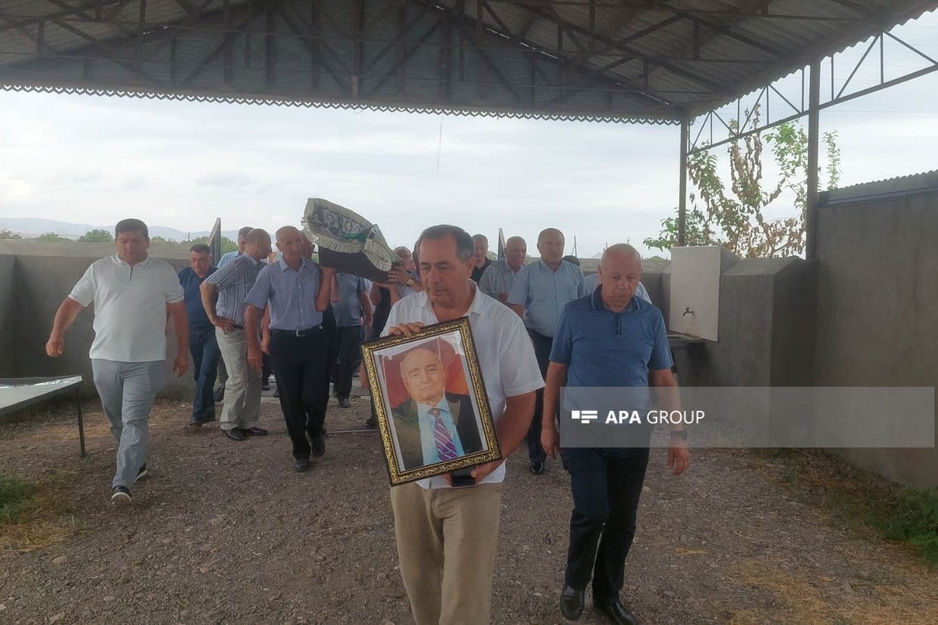 Vidadi Babanlı dəfn edildi -  FOTO