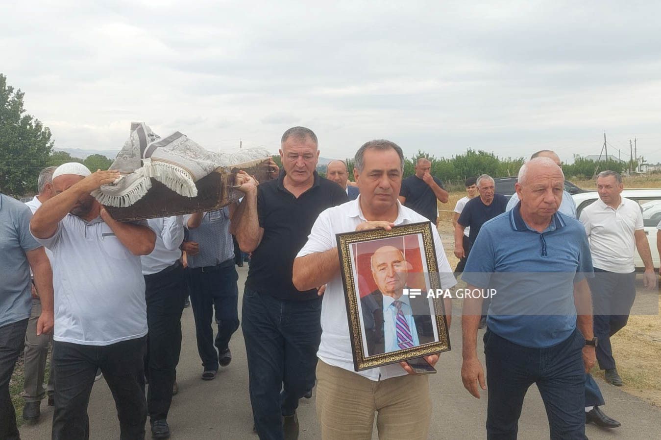 Vidadi Babanlı dəfn edildi -  FOTO