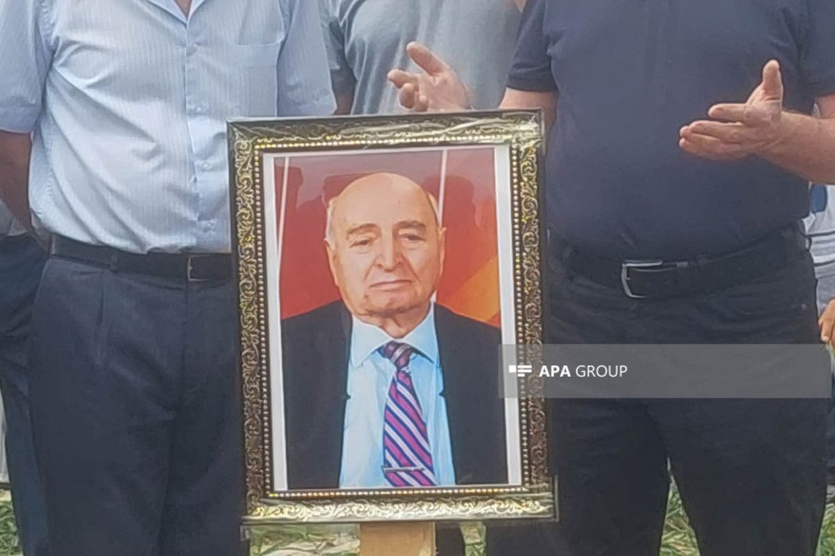 Vidadi Babanlı dəfn edildi -  FOTO