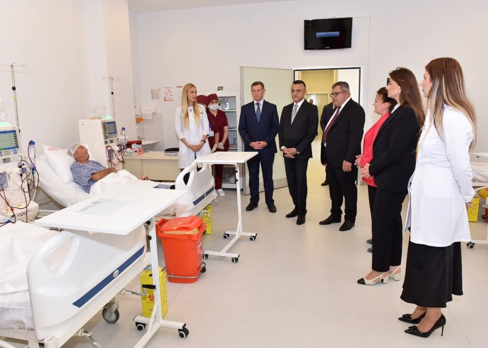Sumqayıt Tibb Mərkəzində yeni Hemodializ şöbəsi fəaliyyətə başladı -  FOTO