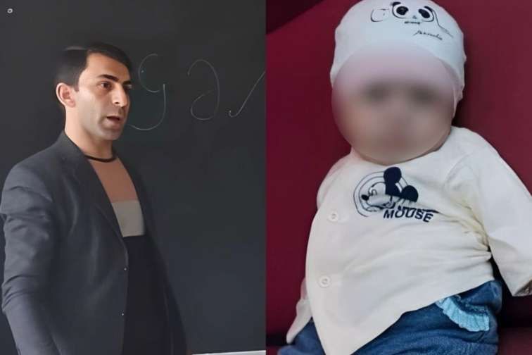 Biləsuvarda ağır qəza -  Ata və körpəsi öldü - FOTO